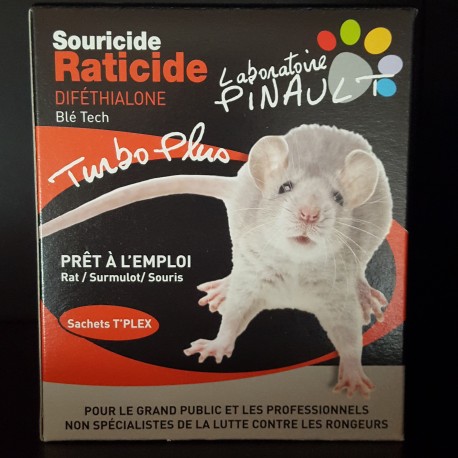 Raticide souricide TURBO PLUS 150